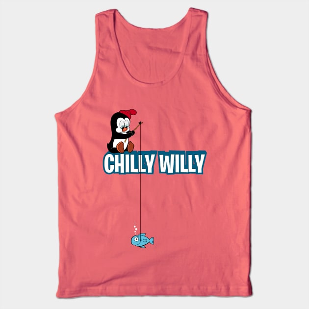 CHILLY WILLY - Fishing 2.0 Tank Top by KERZILLA